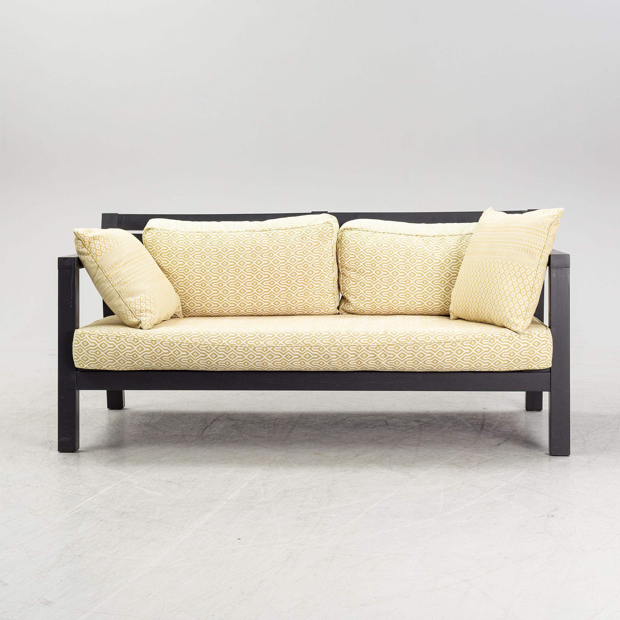 A lounge suite, with two sofas and one table, 'Stoltö', Hillerstorp.