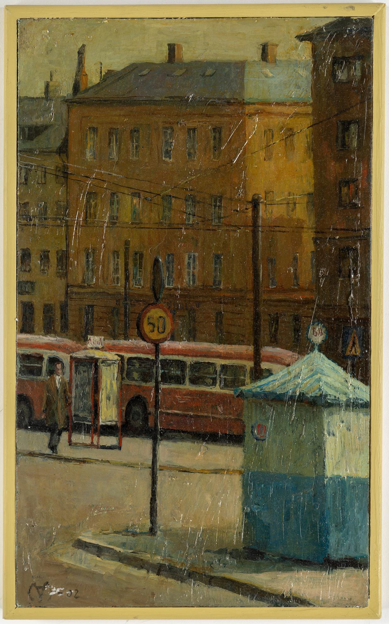 MATS ÅKERMAN, oil on panel, signed and dated -02.