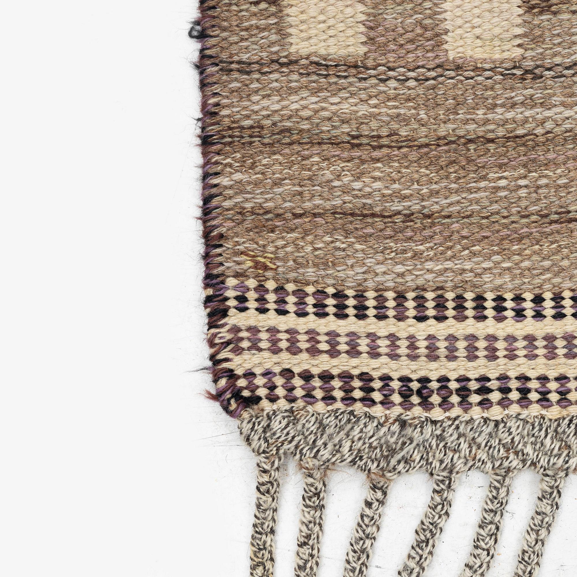 Marianne Richter, a runner, 'Gråtaggen', flat weave c. 276 x 101 cm, signed AB MMF MR.