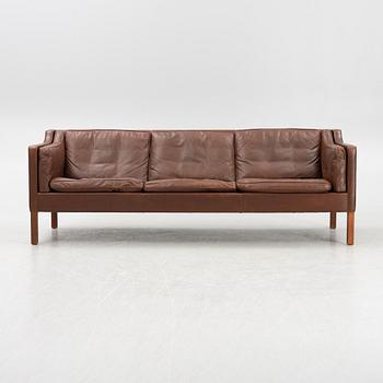 Børge Mogensen, soffa, modell 2213, Fredericia Stolefabrik, Danmark.