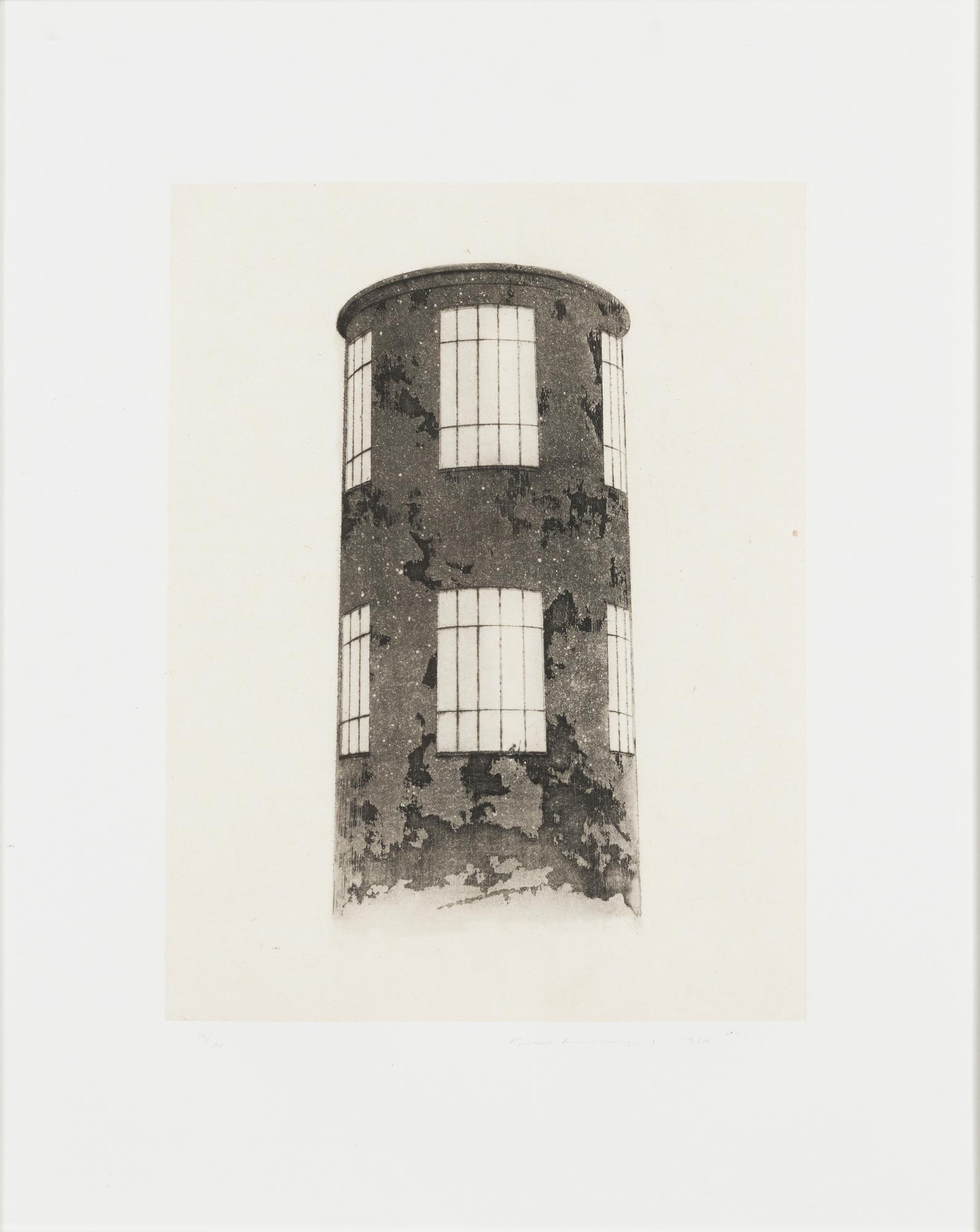 PENTTI LUMIKANGAS, aquatint, signed and dated 1980, numbered 32/90.