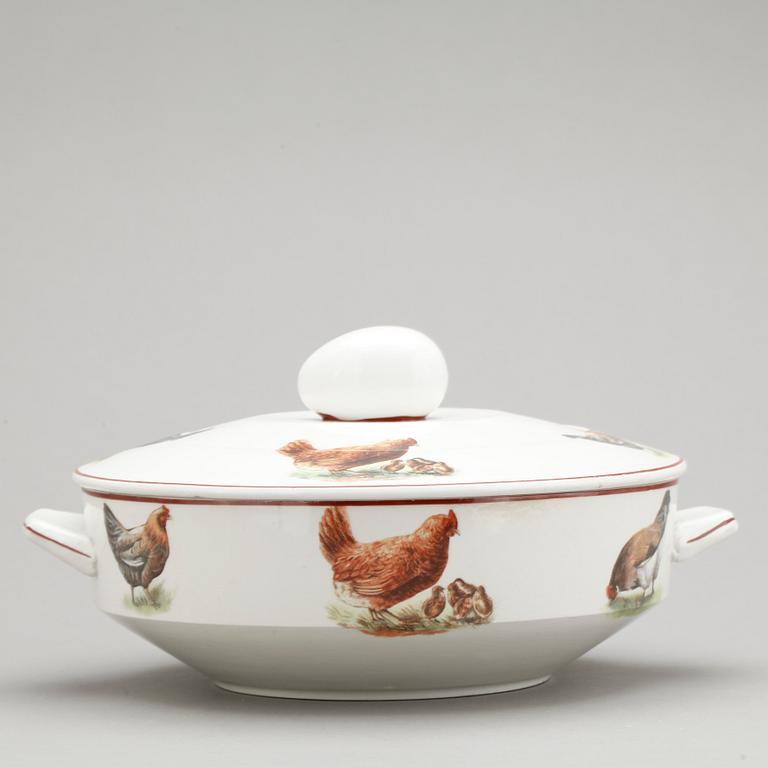 TERRIN för PÅSK, Gefle, 1920-tal, märkt undertill.