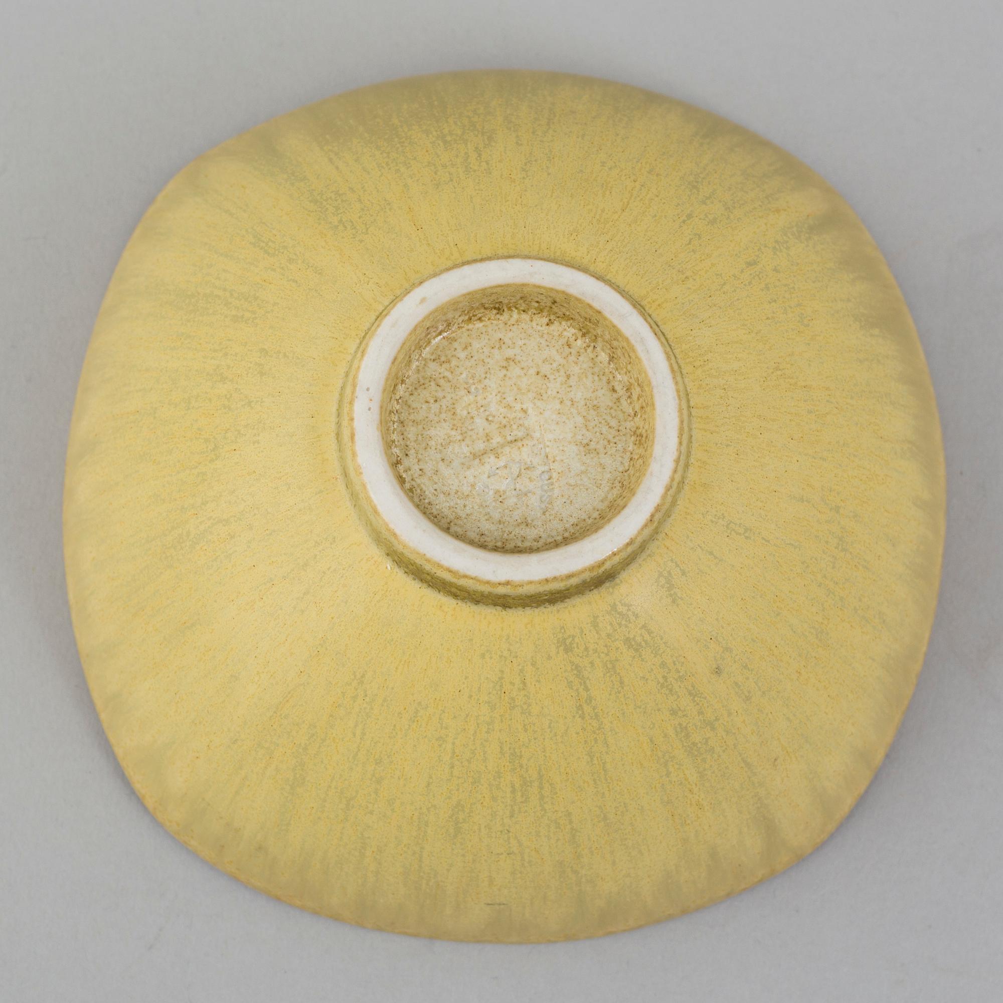 BERNDT FRIBERG vase and bowl for Gustavsberg studio.