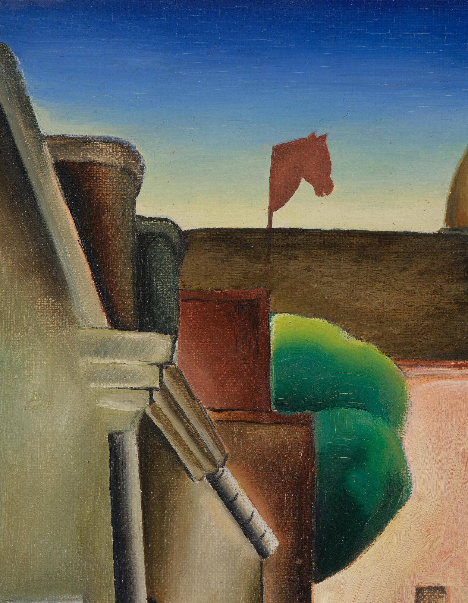 Waldemar Lorentzon, Cityscape, France.