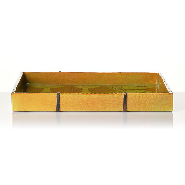 Birger Kaipiainen, a ceramic plate/tray, Rörstrand 1950s.