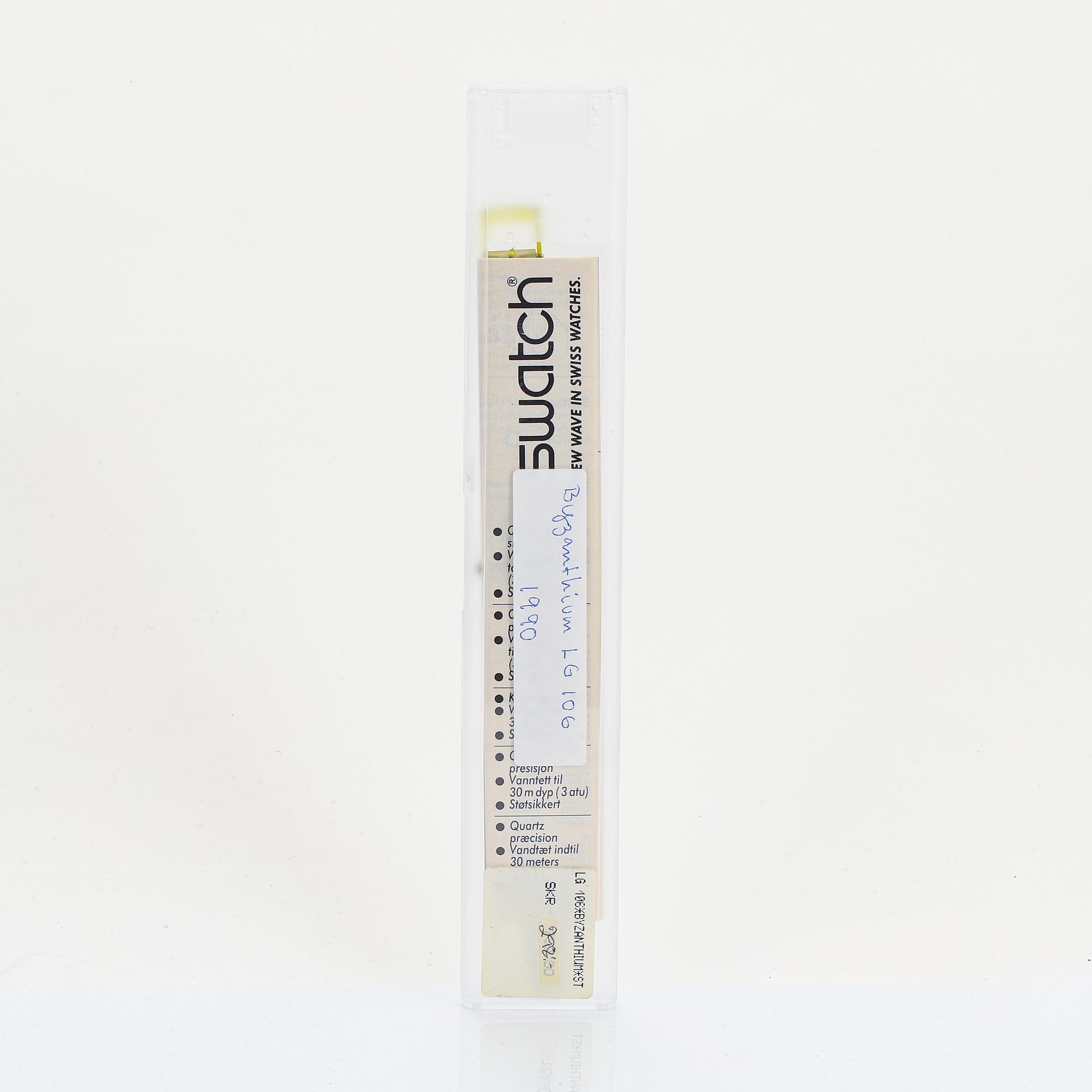 Swatch, Byzanthium, wristwatch, 25 mm.