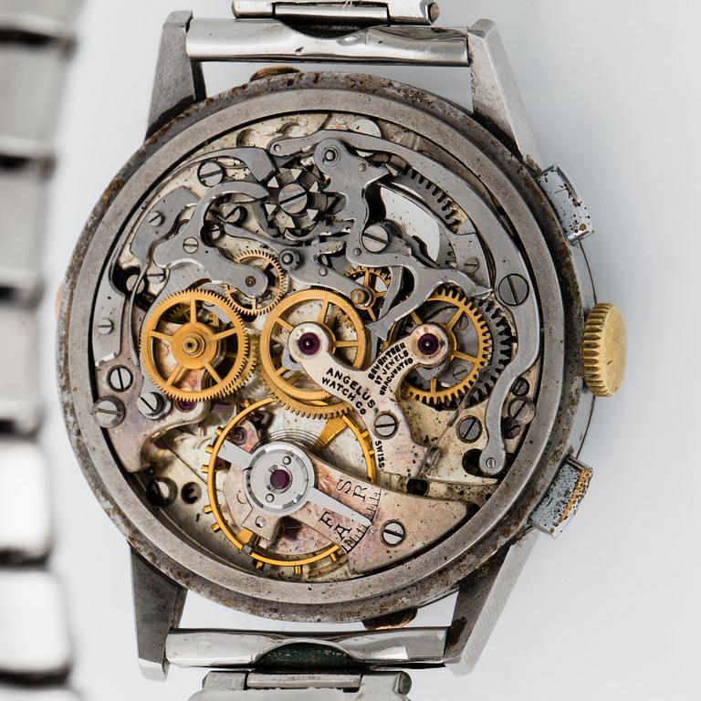 ANGELUS, Chronodato, "Tropical Dial", chronograph.