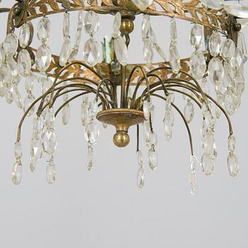 An early 19th-century chandelier.