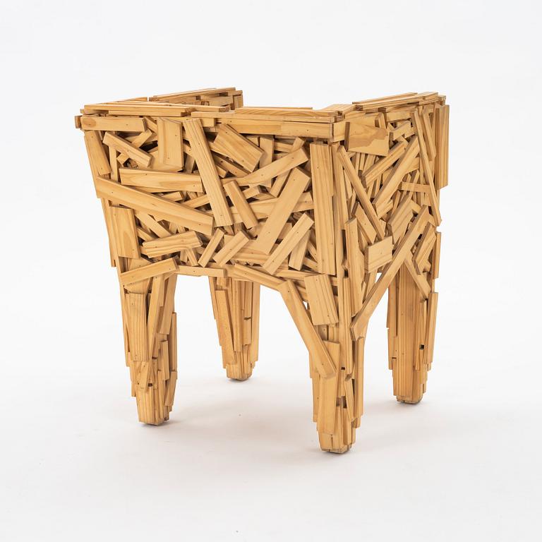 Fernando & Humberto Campana, a signed and dated 'Favela chair', Edra, Italy, 2003.