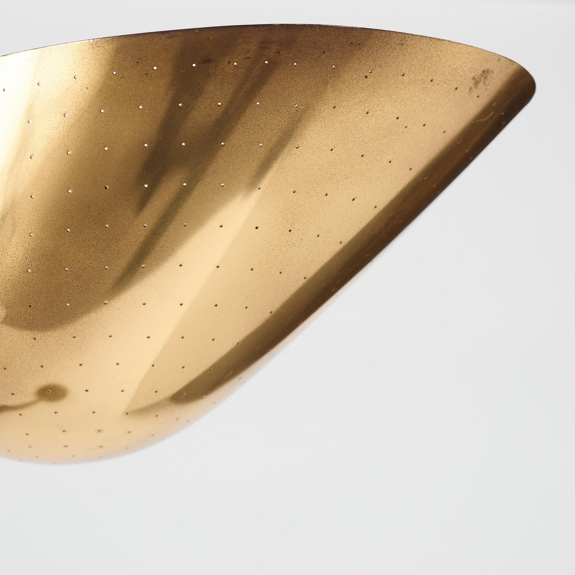 Carl-Axel Acking, golvlampa, modell "2645", Bröderna Malmströms metallvarufabrik, Malmö 1940-50-tal.