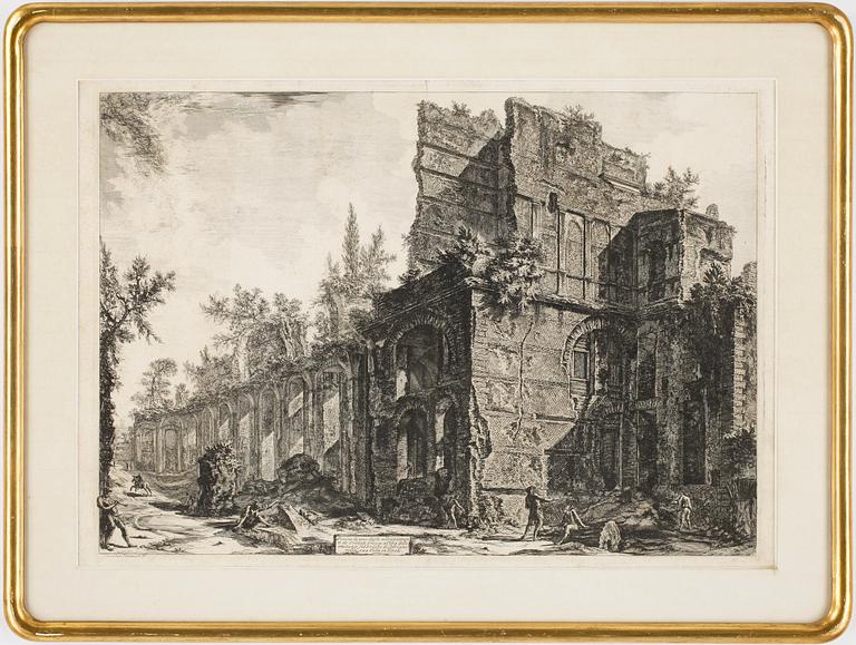 GIOVANNI BATTISTA PIRANESI, gravyr.