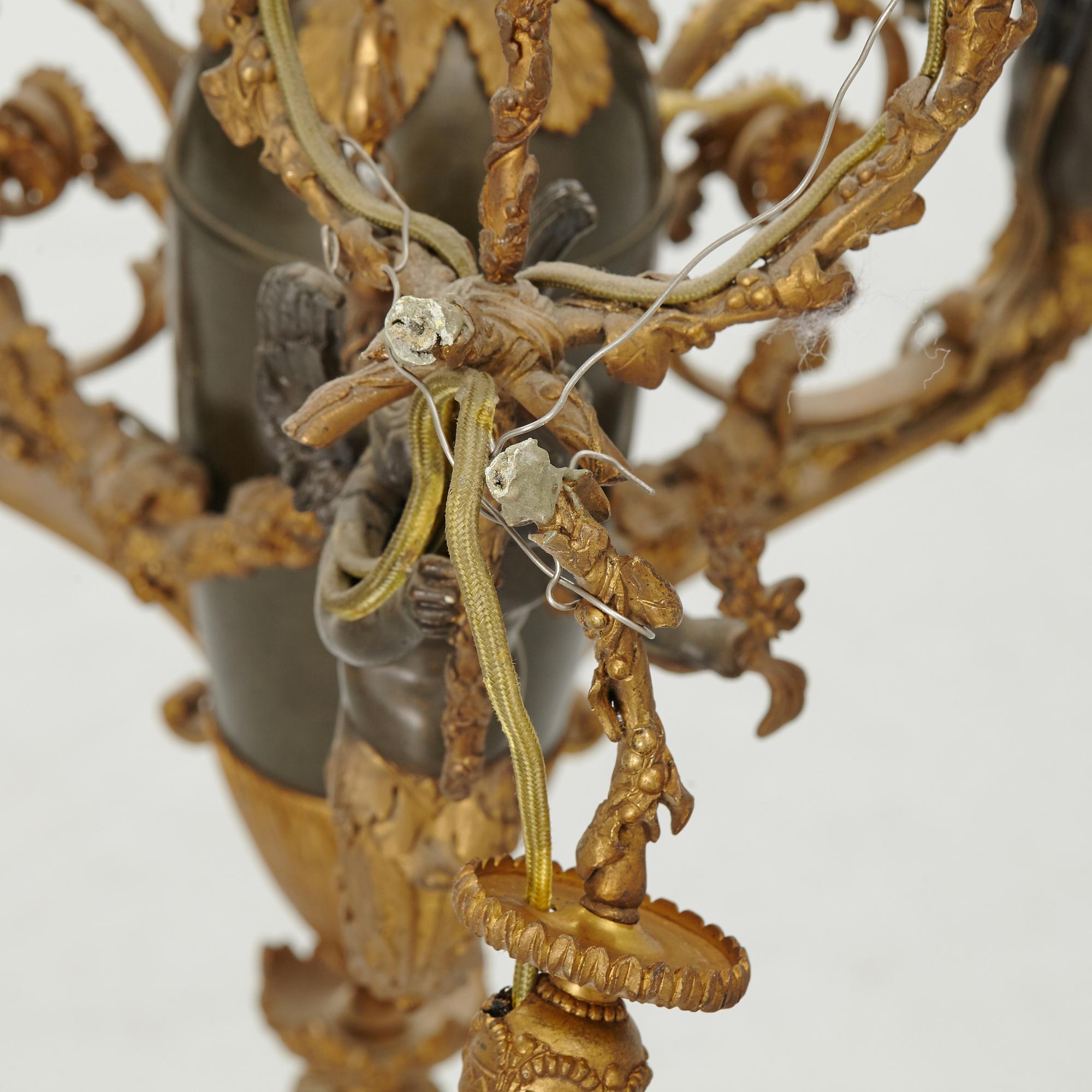 A chandelier, mid/second half of the 20th century.