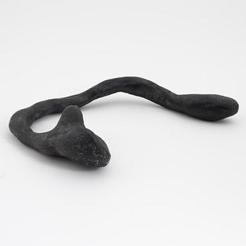 Annika Svenbro, sculpture, patinated steel, signed AS.