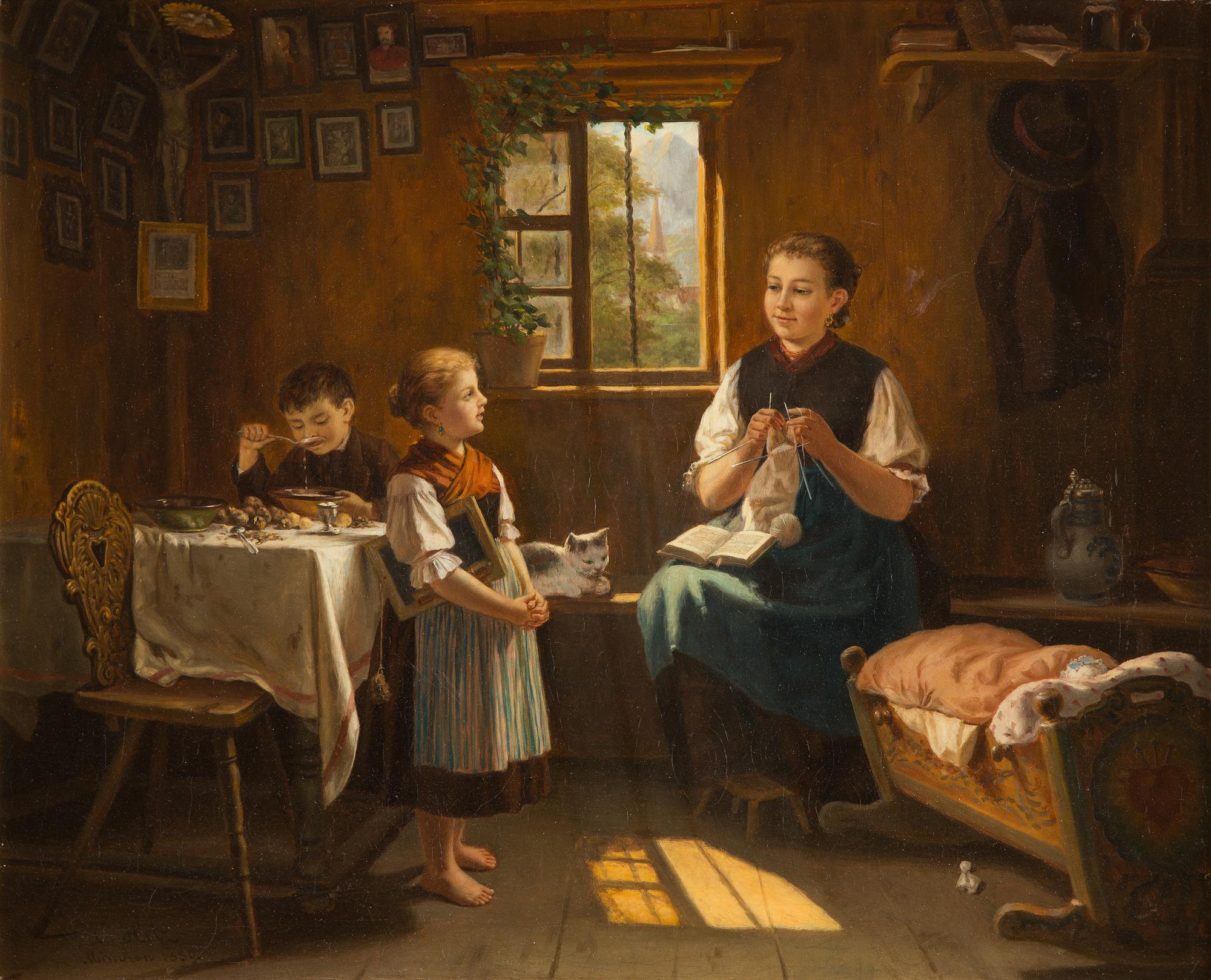 Carl Hetz, "Family Life".