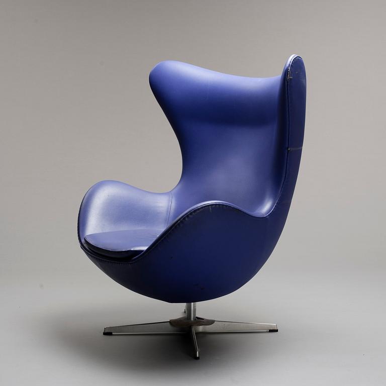 FÅTÖLJ, "Ägget/ The Egg Chair", Arne Jacobsen, Fritz Hansen, Danmark 1960-tal.