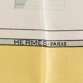 SCARF, Hermès, "Les Ponts de Paris" issued 1952.