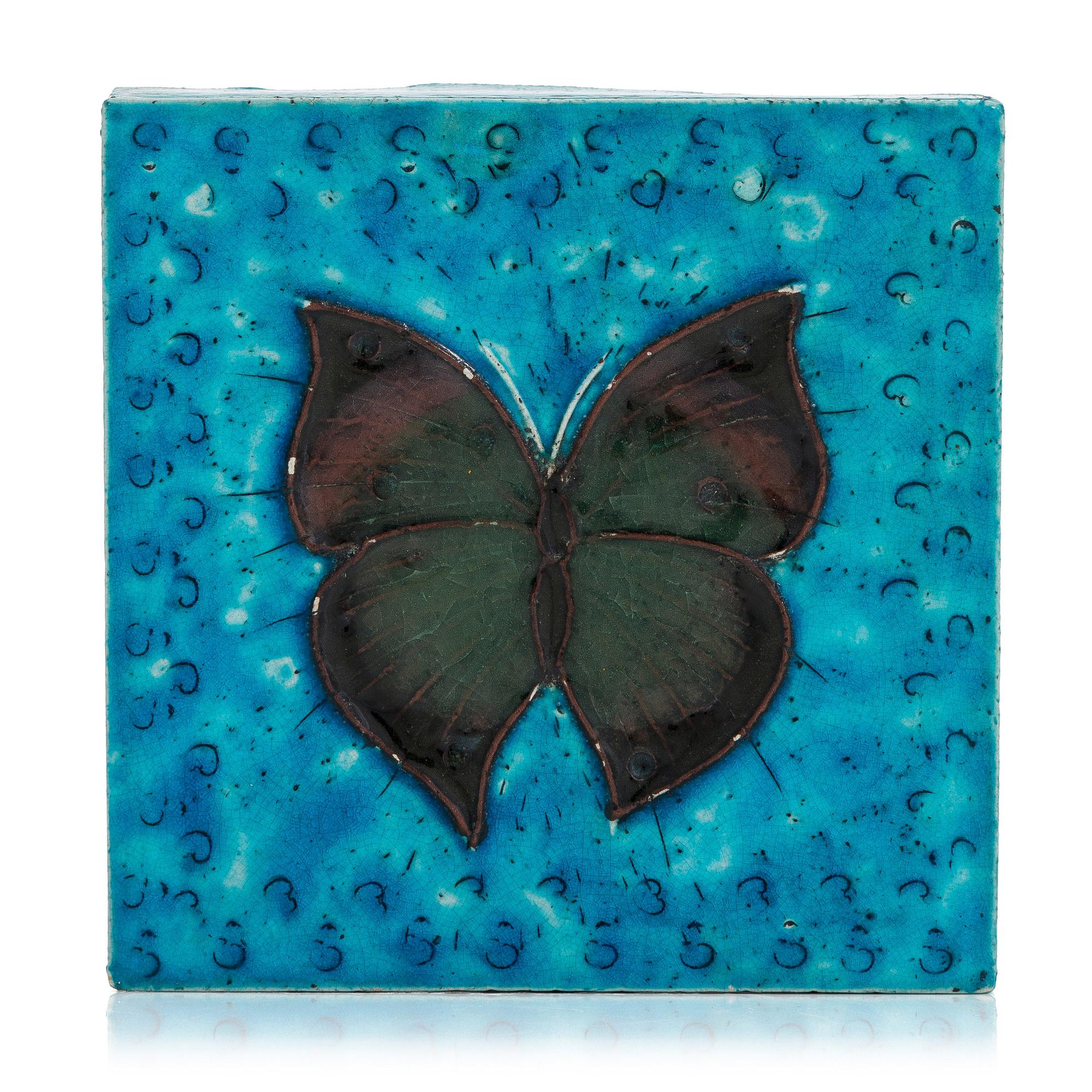 Rut Bryk, a stoneware relief signed BRYK.