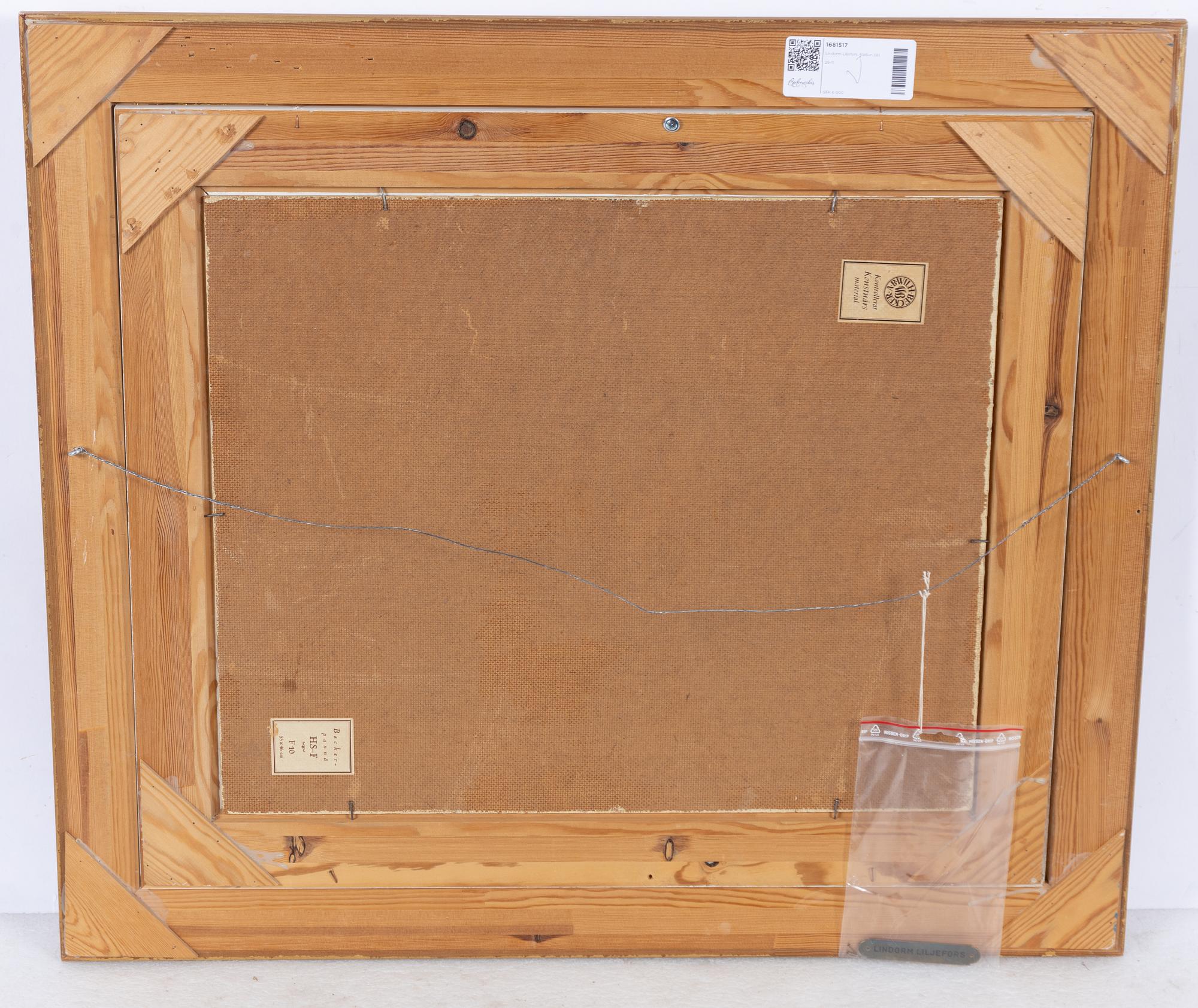 Lindorm Liljefors, Roe deer in a spring winter landscape.