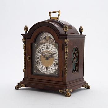 A 20th Century striking table clock by John Warmink, Netherlands.