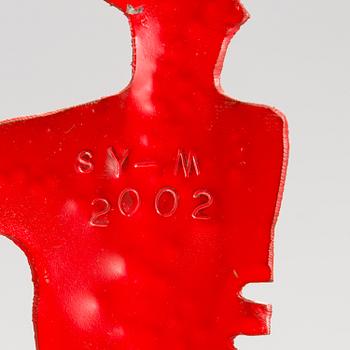 SOILE YLI-MÄYRY, sculpture, metal, signed and dated 2002.