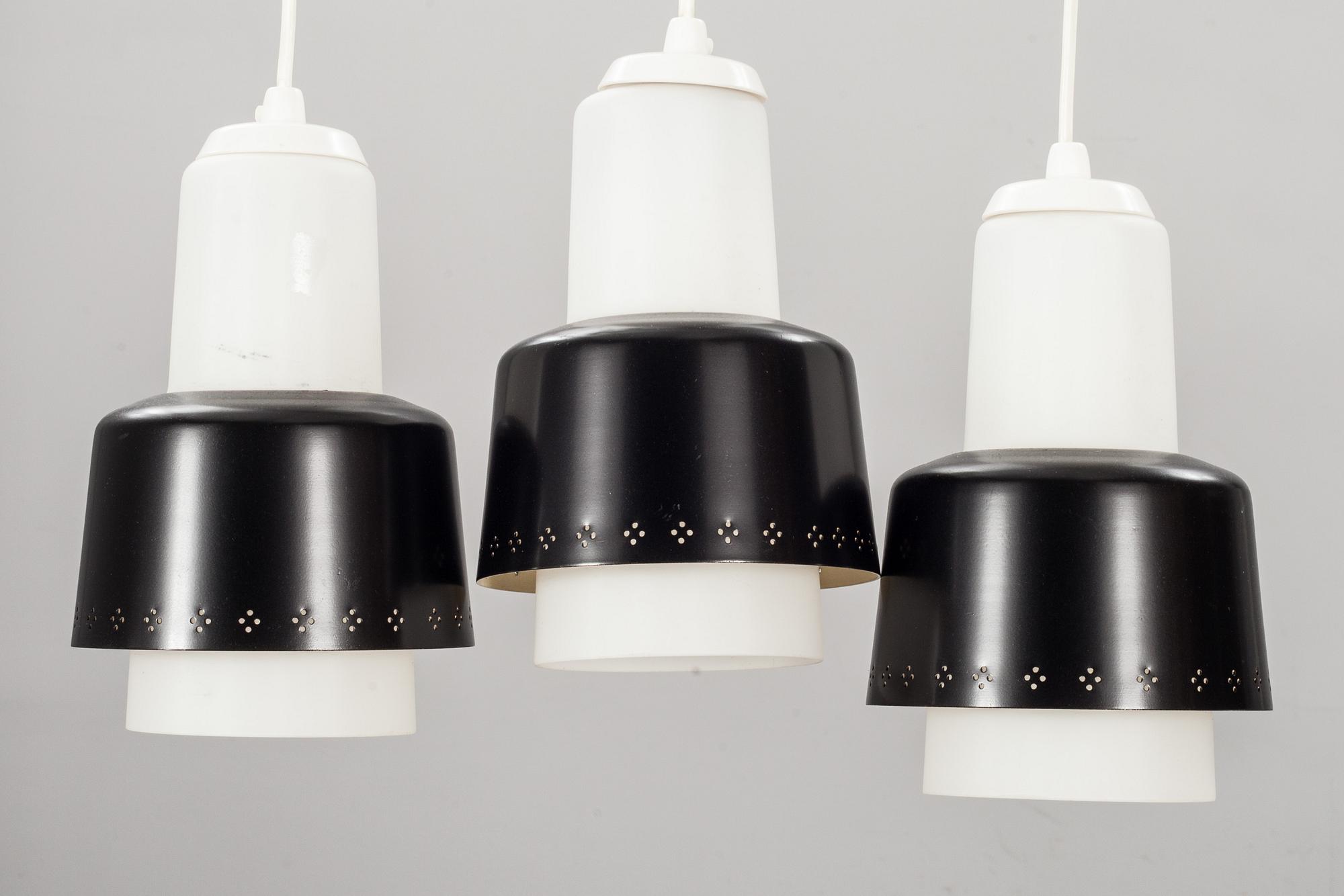 FÖNSTERBELYSNING, 3 st. 1950-tal.