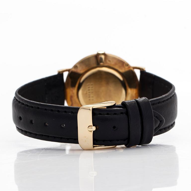 Jaeger-LeCoultre, Vogue, "Onyx dial", wristwatch, 34 mm.