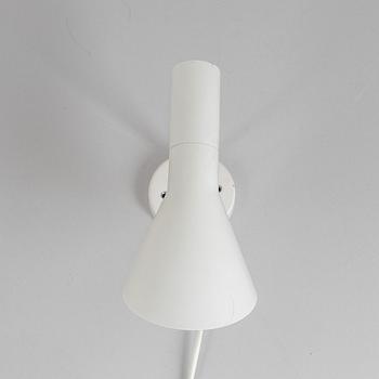 Arne Jacobsen, an 'AJ' wall light, Louis Poulsen, Denmark.