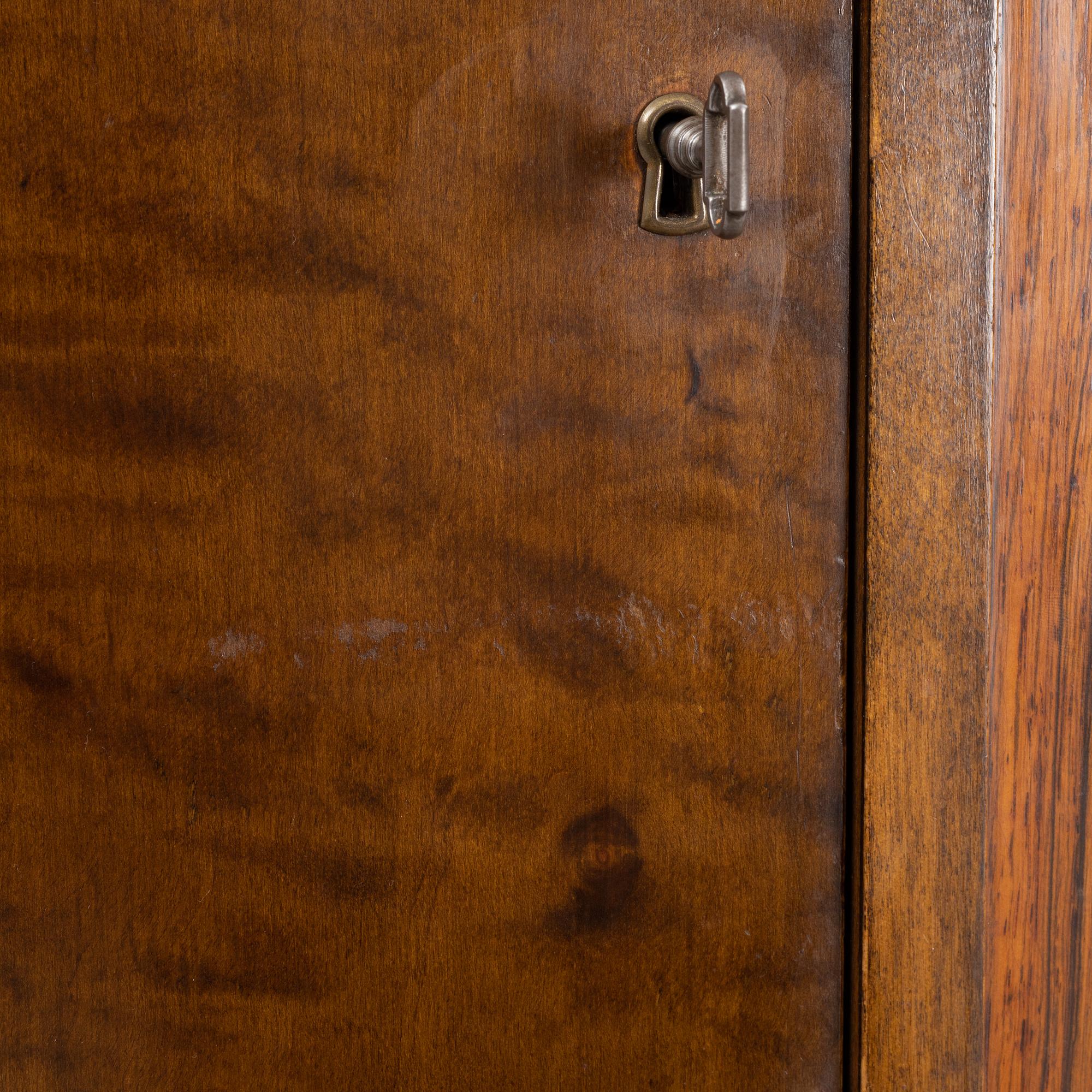 A birch cabinet, 1930's.