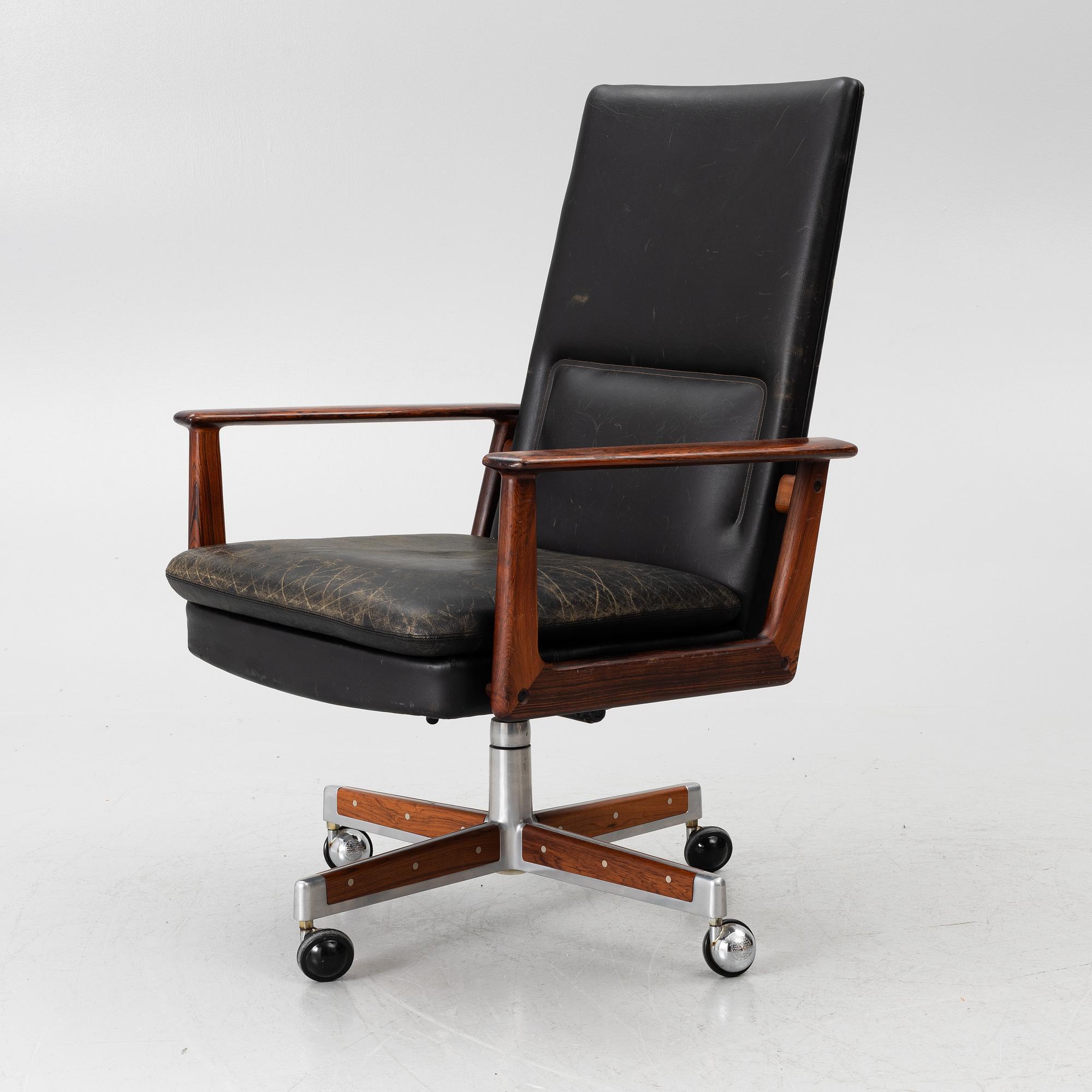 Arne Vodder, Desk chair, Model No. 11, Sibast, Denmark, 1960s.