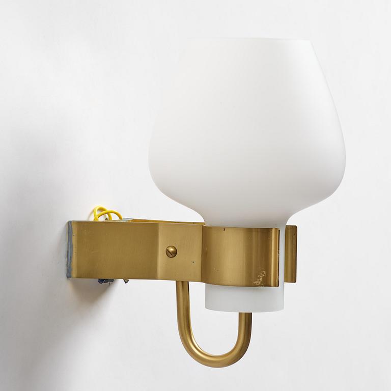 Hans Bergström, a wall lamp model "397", ateljé Lyktan, Åhus, 1950s.