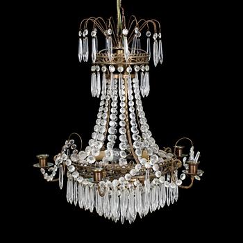 LJUSKRONA, gustaviansk stil, 1900-talets andra hälft.