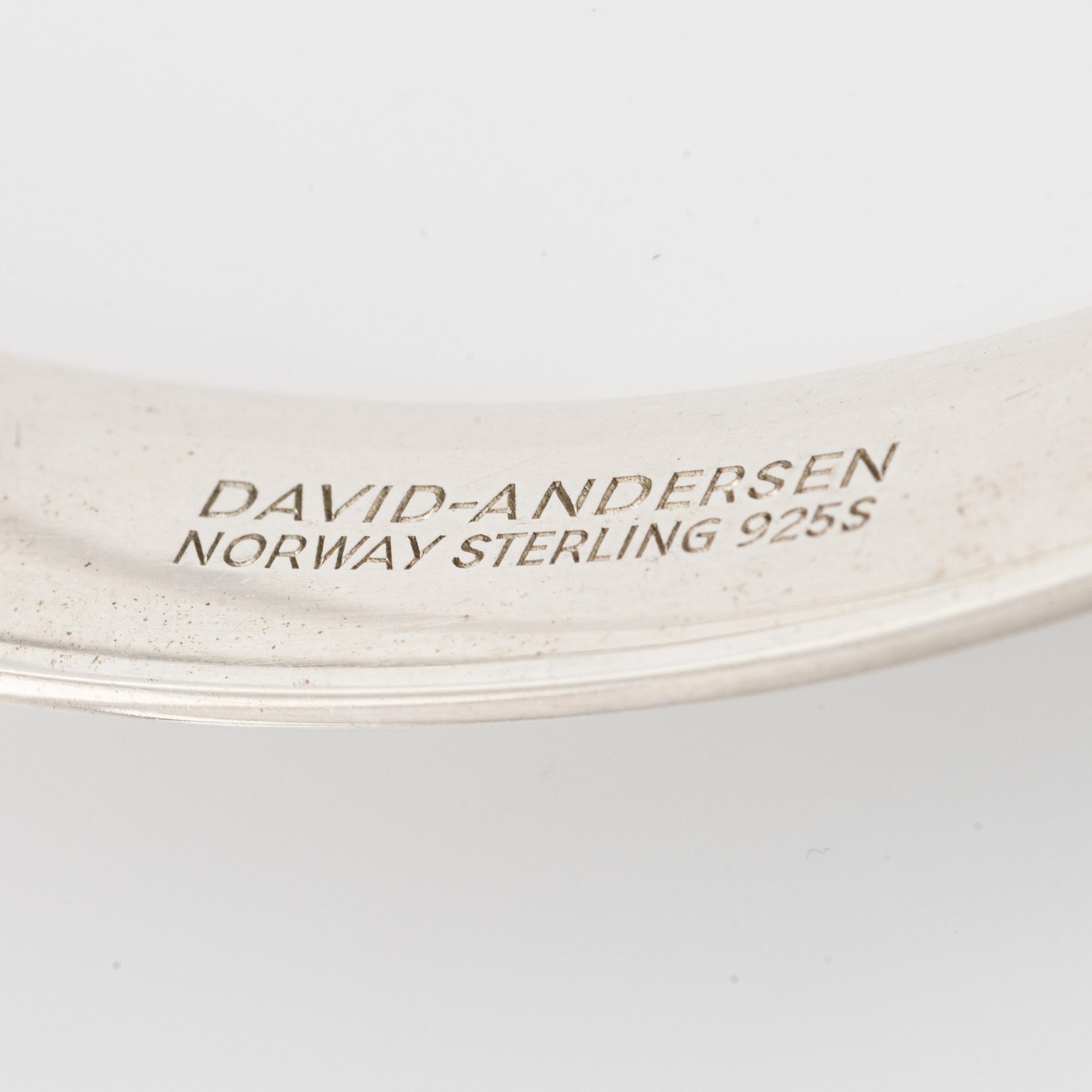 David Andersen collier, sterlingsilver, Norge.