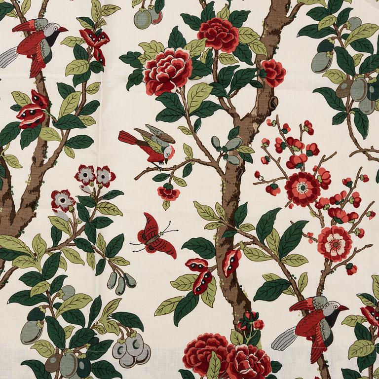 A pair of 'Eldon' curtains, GP & J Baker, England.