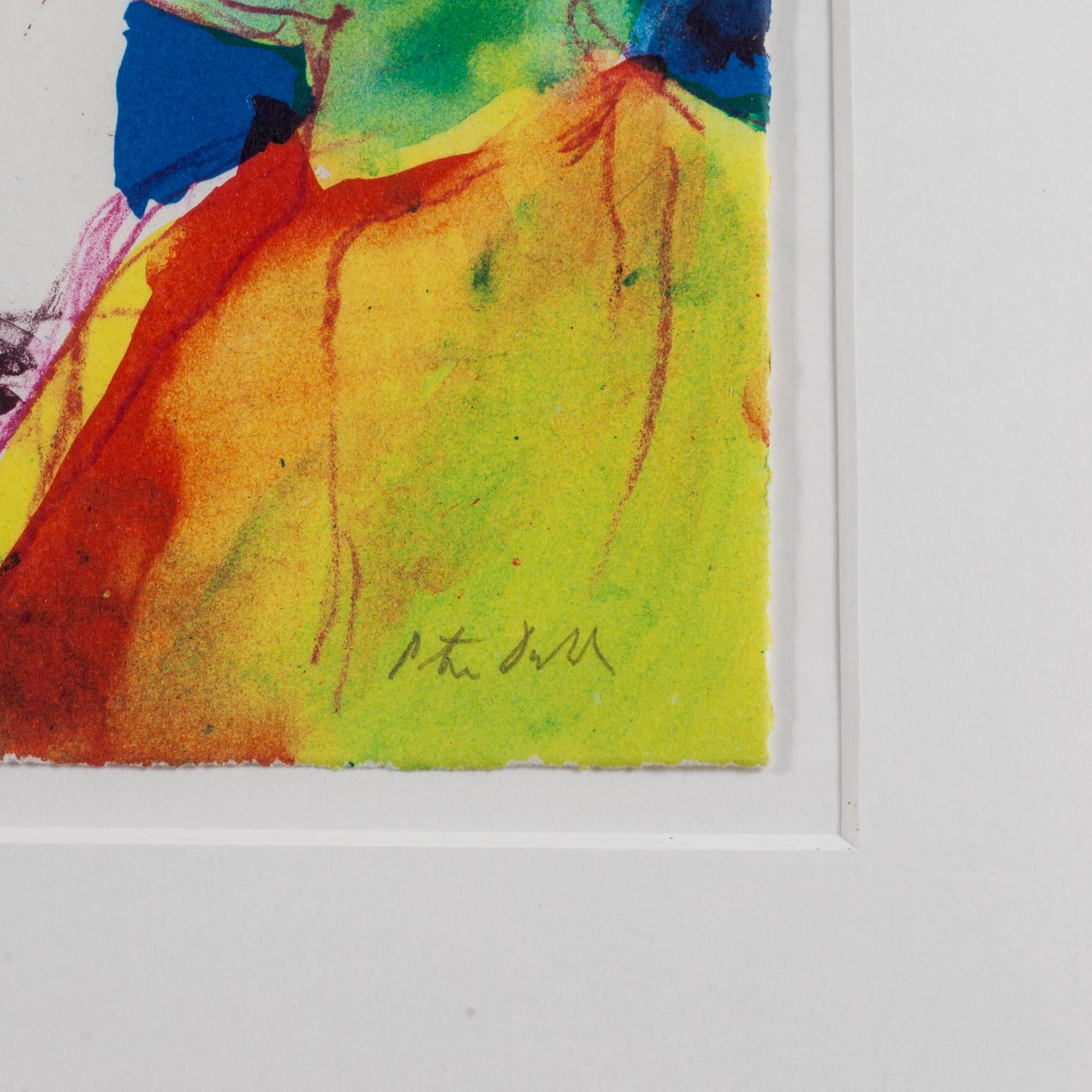 PETER DAHL, färglitografi, signerad och numrerad 366/375.