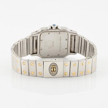 Cartier, Santos Galbée, armbandsur, 29 x 29 (41) mm.