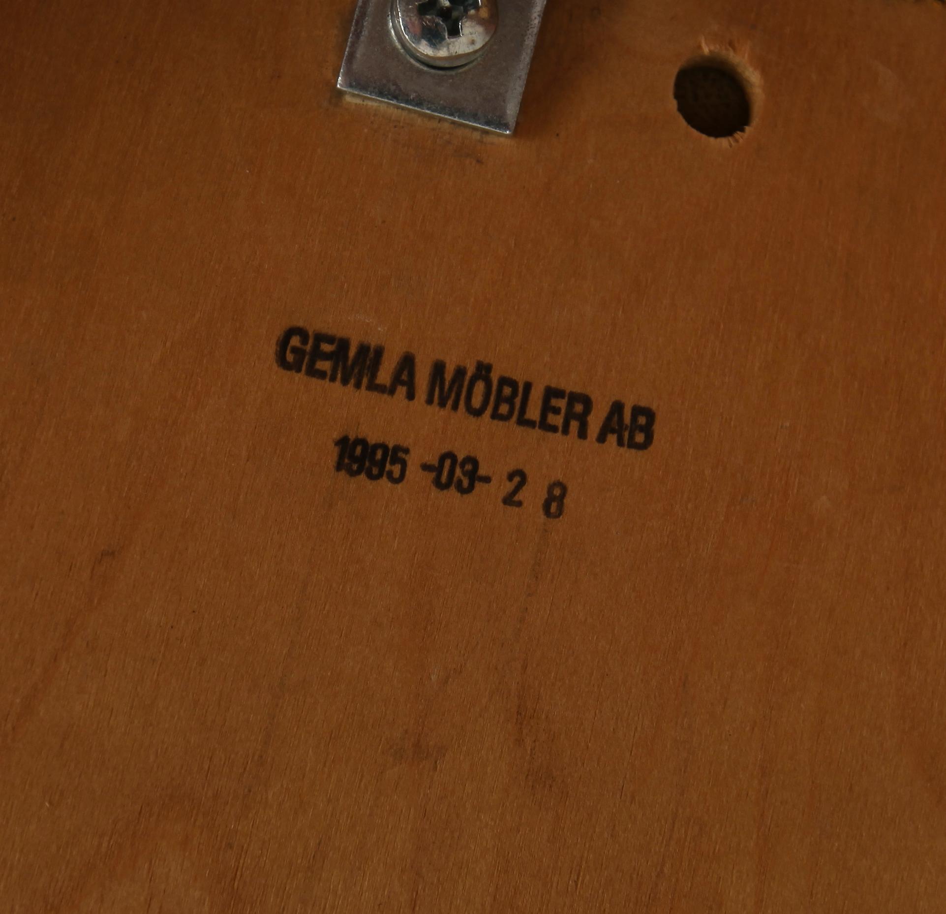BARSTOLAR, 5 st, Gemla, daterade 1995.
