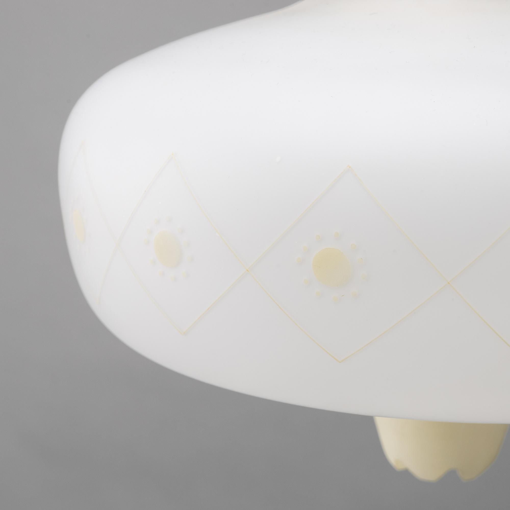 A ceiling lamp, Swedish Modern, 1940s/50s.
