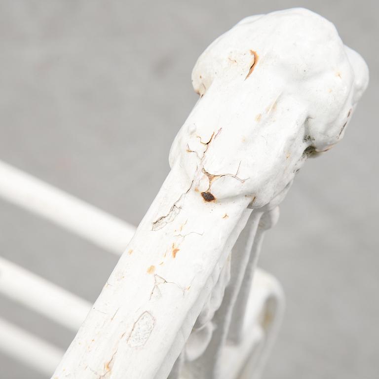 Parkstolar, gjutjärn, efter Karl Friedrich Schinkel, 1900-tal.