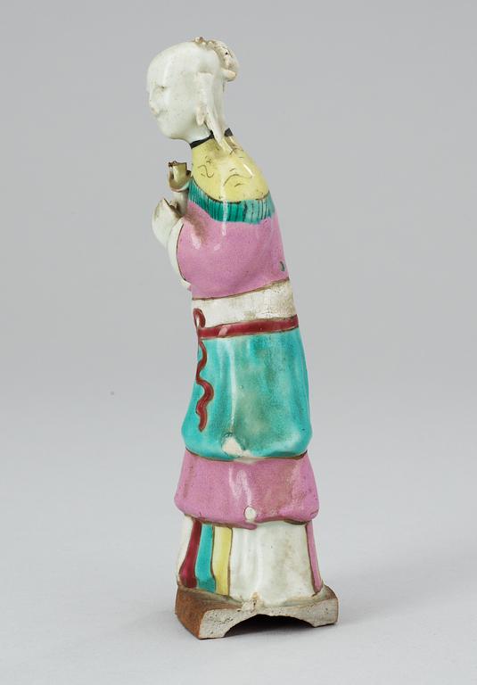 A figure, Qing dynasty 18th century.