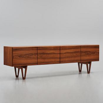 Ib Kofod-Larsen, a rosewood veneered sideboard model "501" from the "Ib 500" series, Seffle Möbelfabrik, Sweden, 1960s.