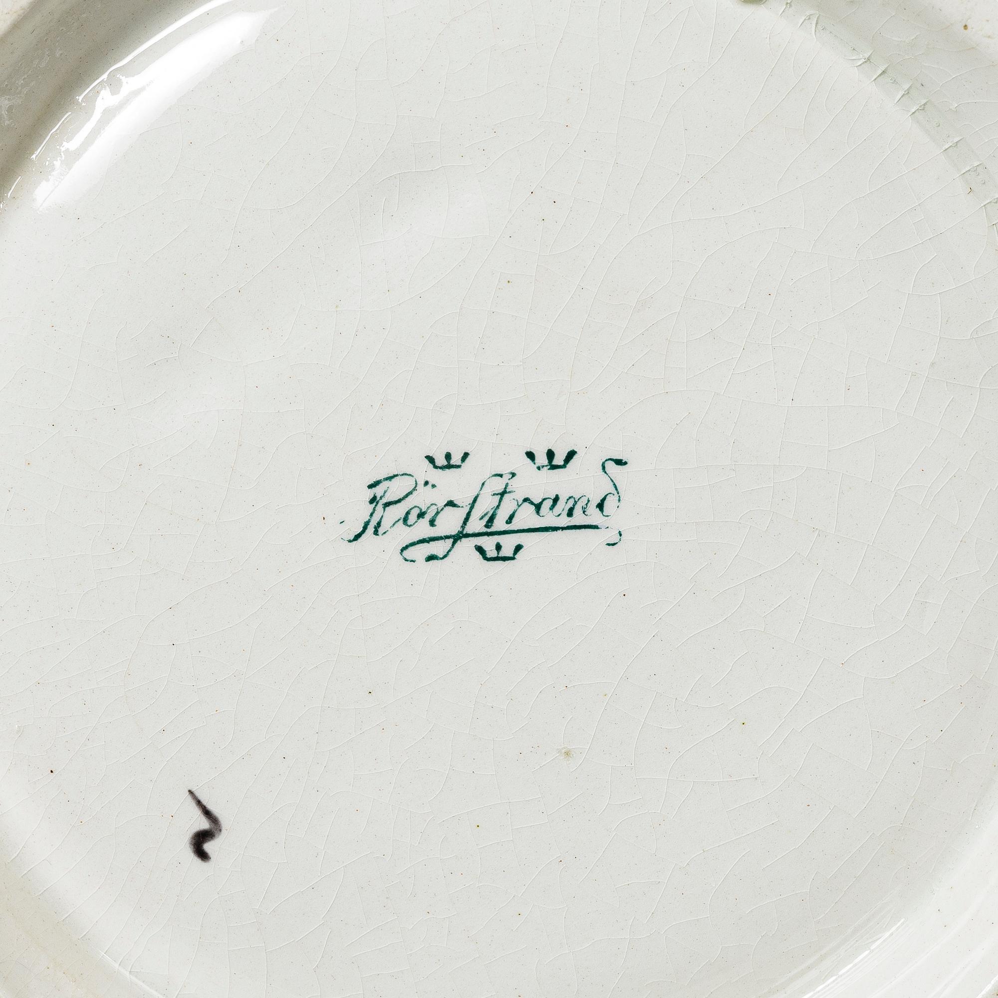 Galler bowls, 2 + 1 pcs, Rörstrand, early 20th century..