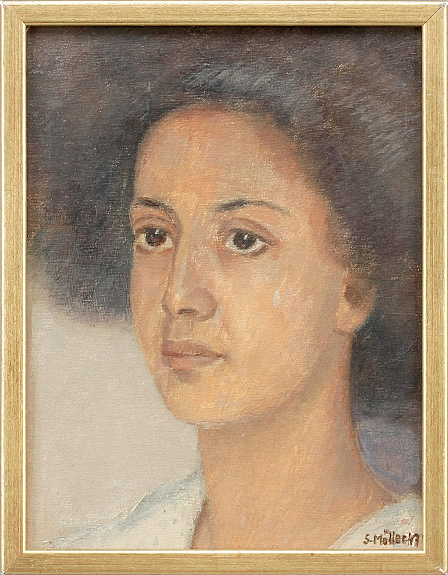 SIGURD MÖLLER, olja på duk, signerad.