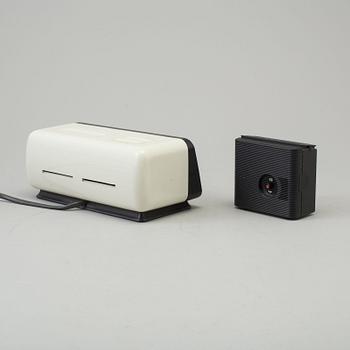 DIETER RAMS & DIETRICH LUBS, 2 alarm clocks, Braun 1970´s.