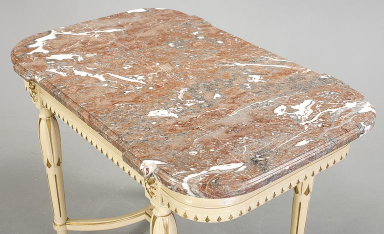 SALONGSBORD, gustaviansk stil, omkring år 1900.