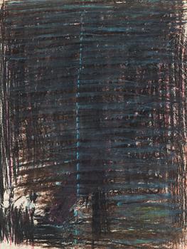 EDDIE FIGGE, pastel, executed in the late 50's, signed.