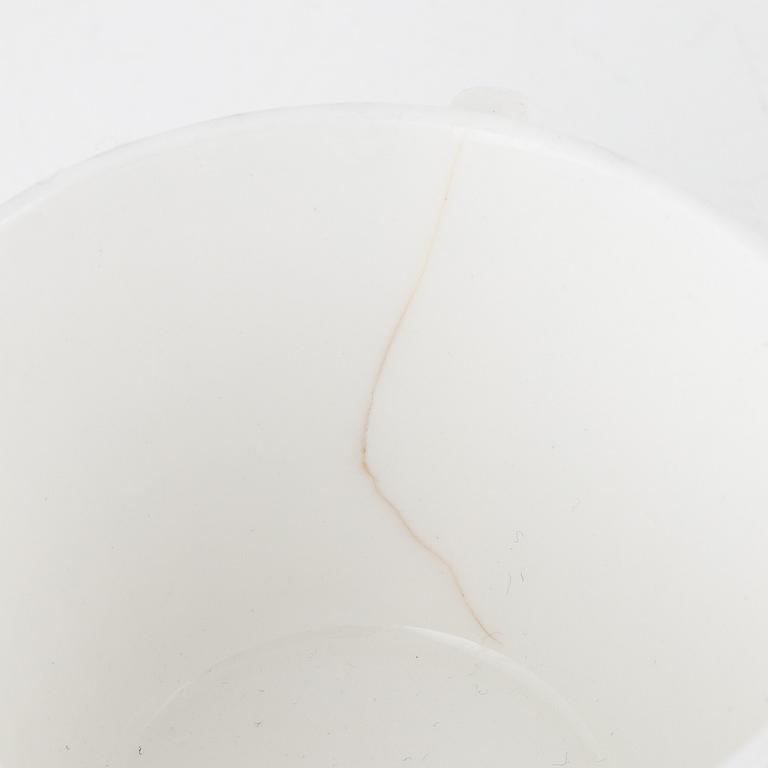 Stig Lindberg, kaffeservis, 39 delar, "Adam", benporslin, Gustavsberg.