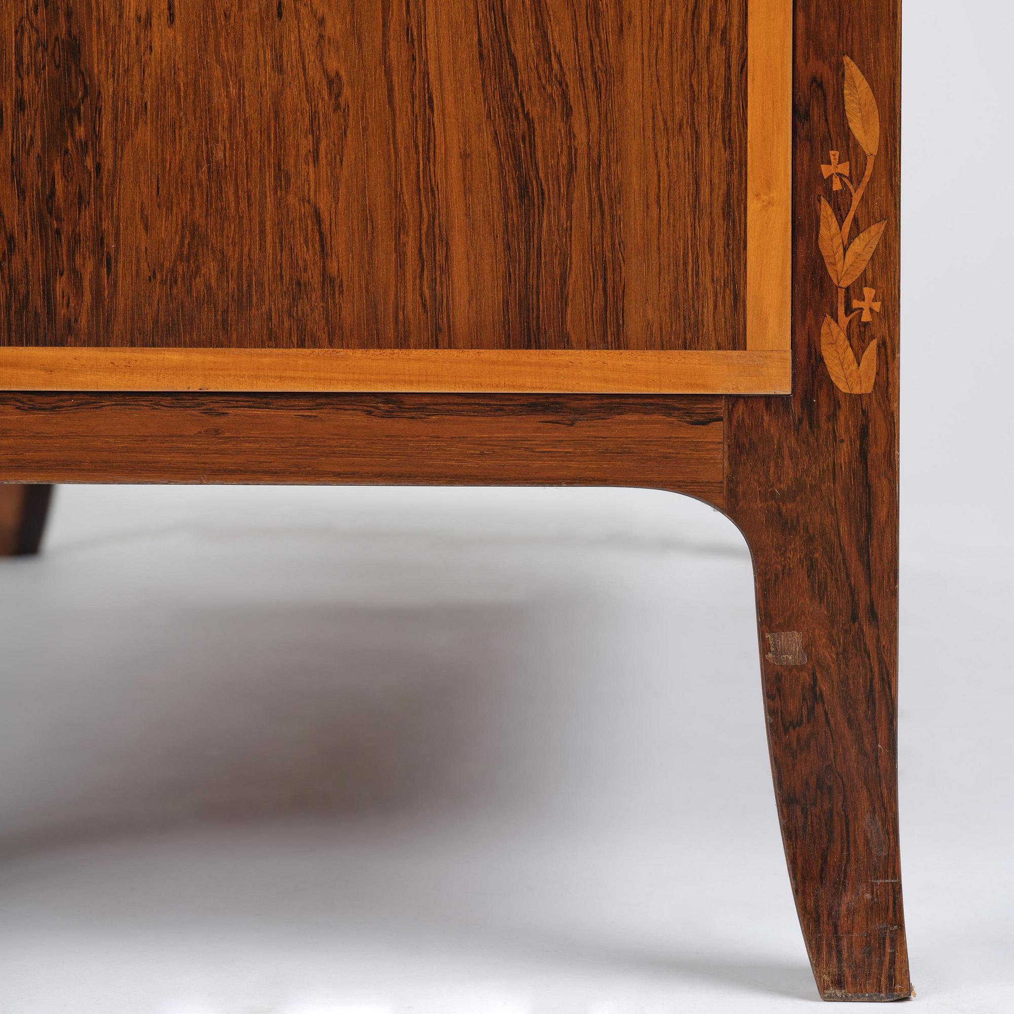 Carl Malmsten, byrå, utförd av snickarmästare Albin Johansson, Stockholm, 1943.