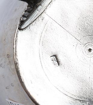 KAFFEKANNA, nysilver. Märkt S:B.