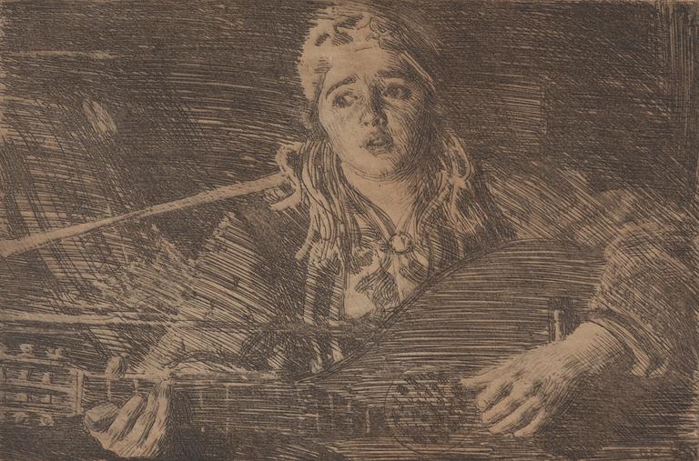 Anders Zorn, "Ols Maria".