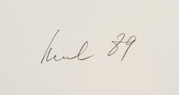 RAUL MEEL, silkscreen, signed 27/50 cm.